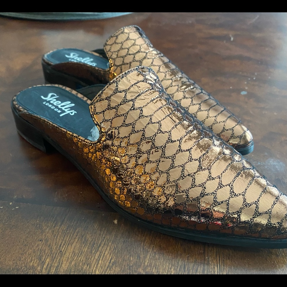 Shellys London mules size38  71/2 US